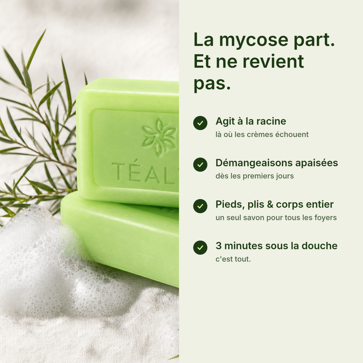 Savon Anti-Mycoses Téalys - Tealys